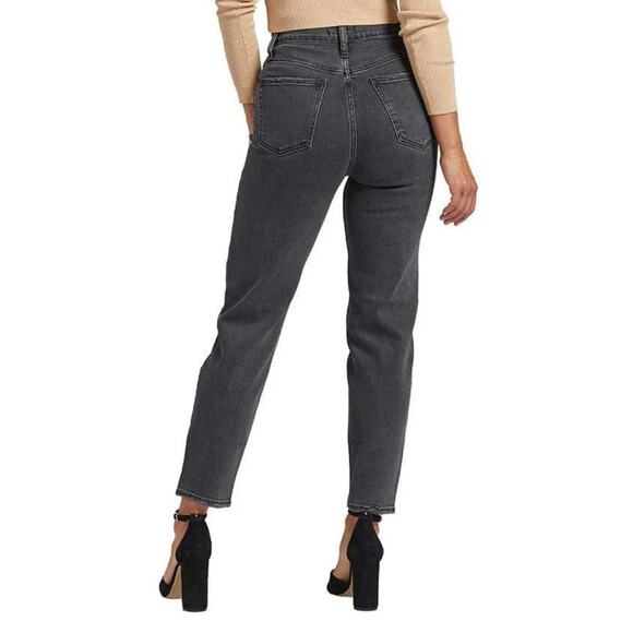 Silver Jeans Highly Desirable Slim Straight Black Denim Jeans NWT 26/28 - Picture 2 of 10